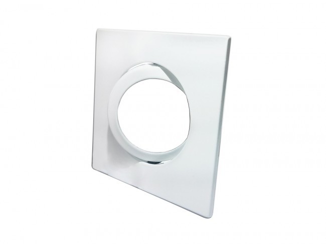 Spot Embutir Quadrado PAR 20 Sistema Click em Alumínio Fundido com Pintura Eletrostática