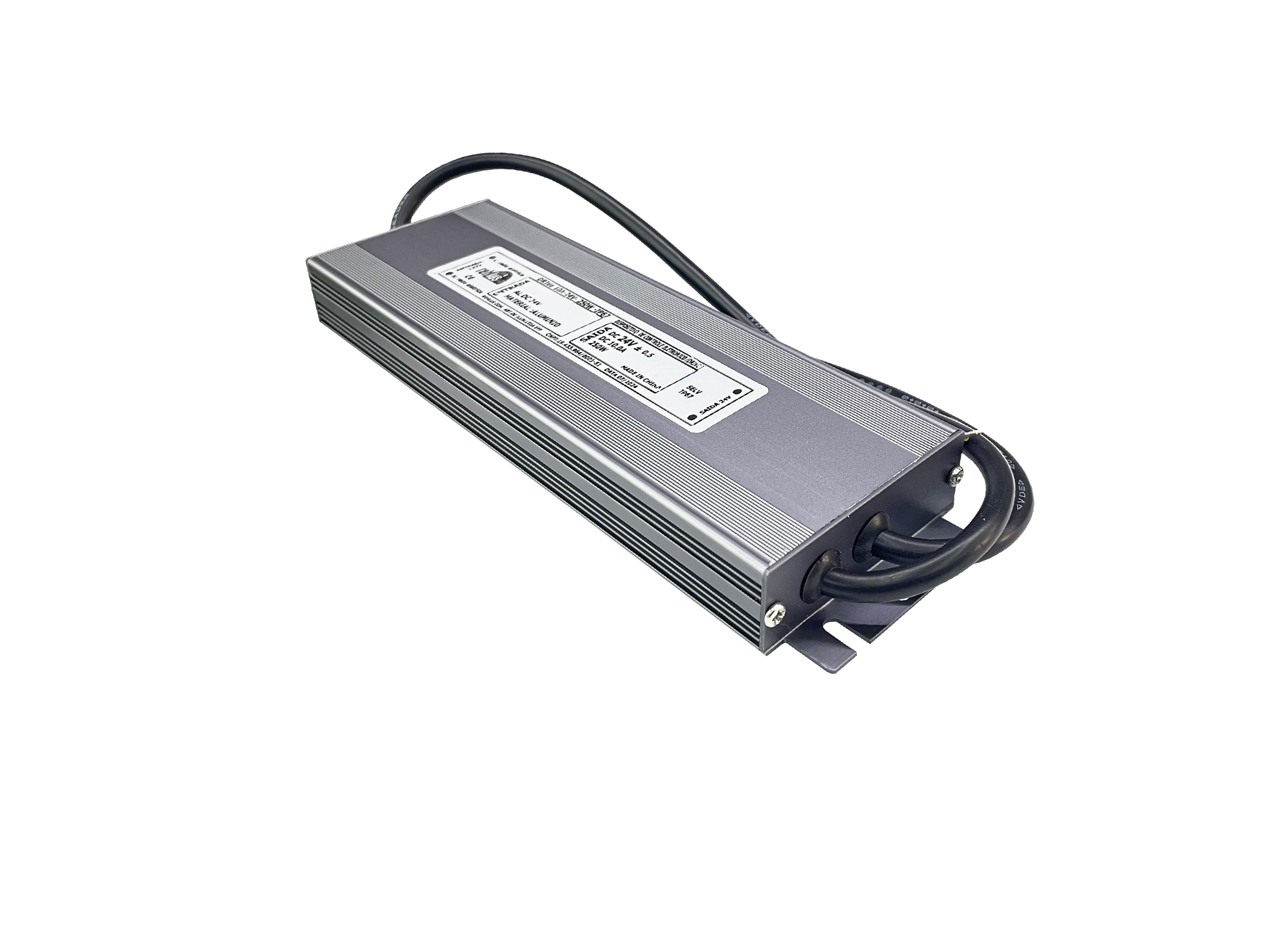 Fonte Blindada - Driver para LED à Prova d'Água 24v 10A 250w -  220v