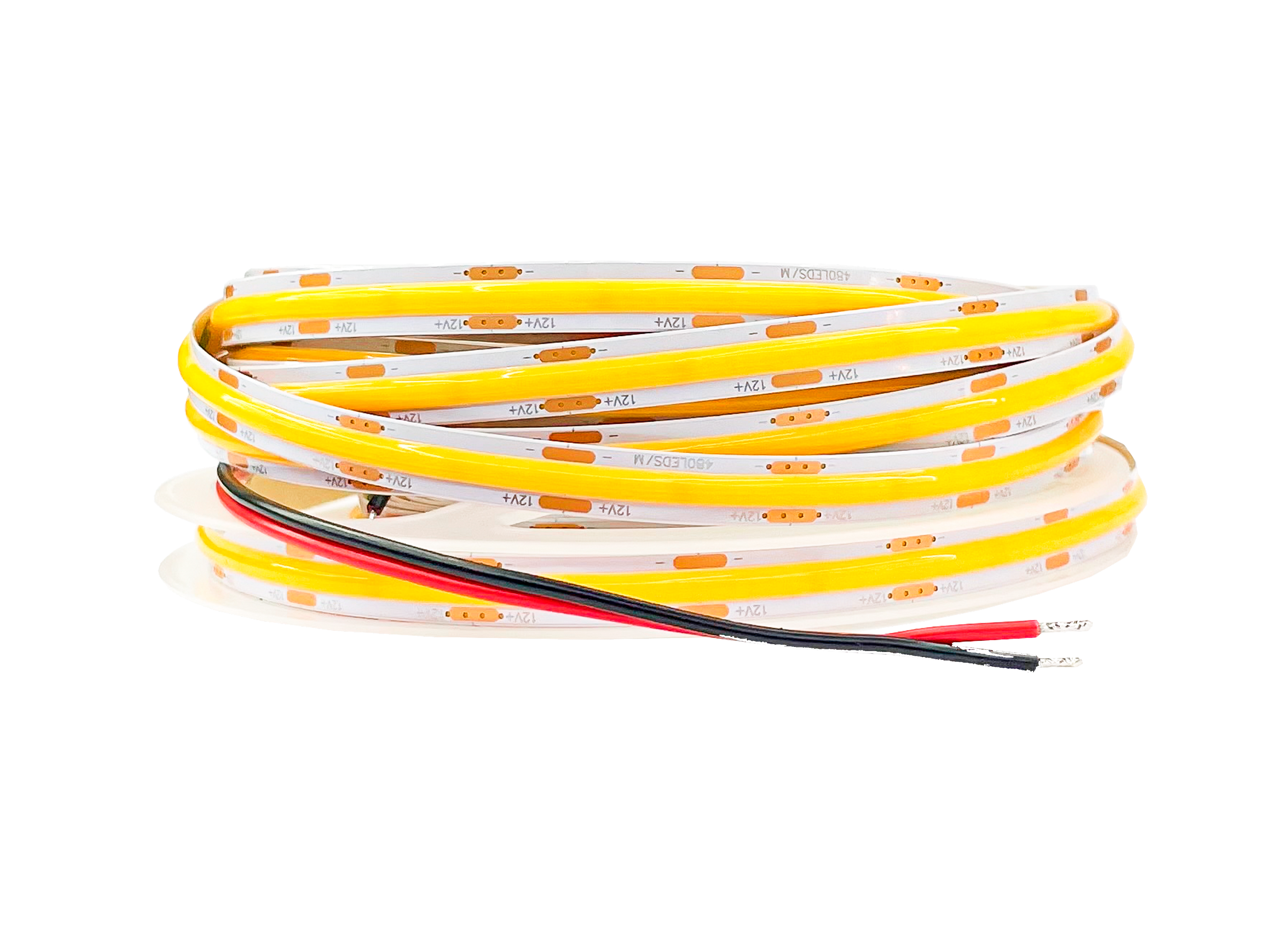 Fita LED CHIP COB 480 Leds IP20 - Rolo 5m - 12w/m - IRC > 90 - Alto Brilho 3484-R741-3485-R742-3486-R743