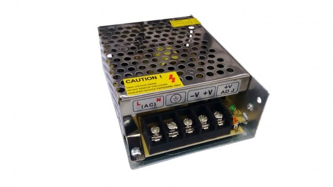 Fonte Chaveada Estabilizada 12V 5A 60W Bivolt