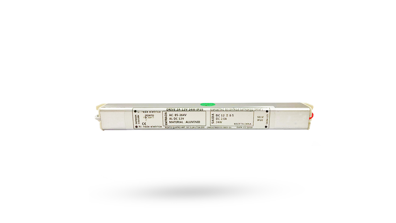 Fonte Slim 12v 2A 24W 