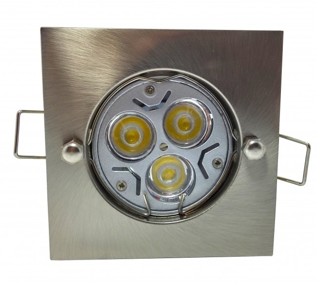 Spot de Alumínio Zamac Quadrado