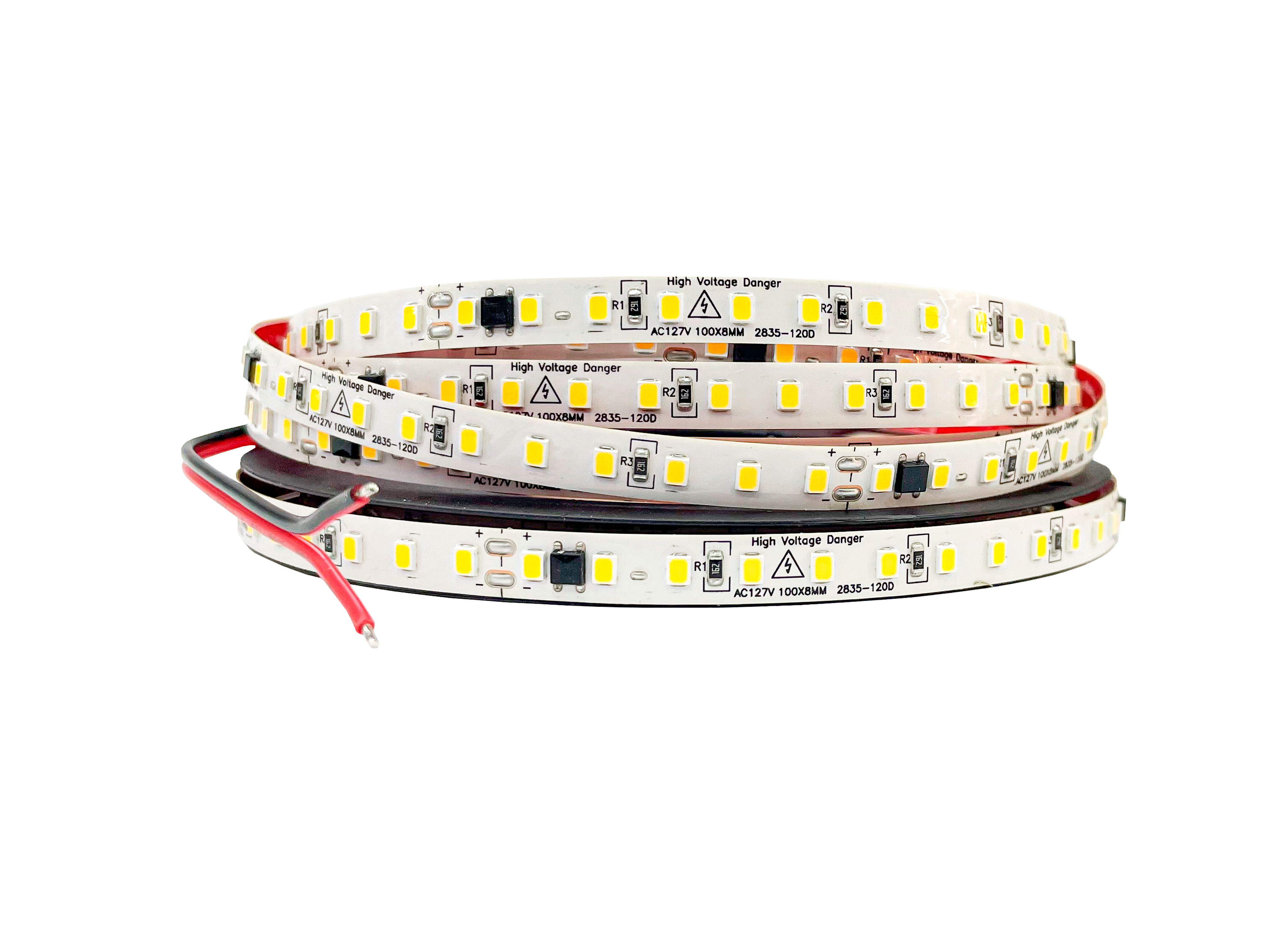 Fita led 2835 2700K 120leds/m 12V IP20 10w/m 900lm/m 5mm 5m 3771/972
