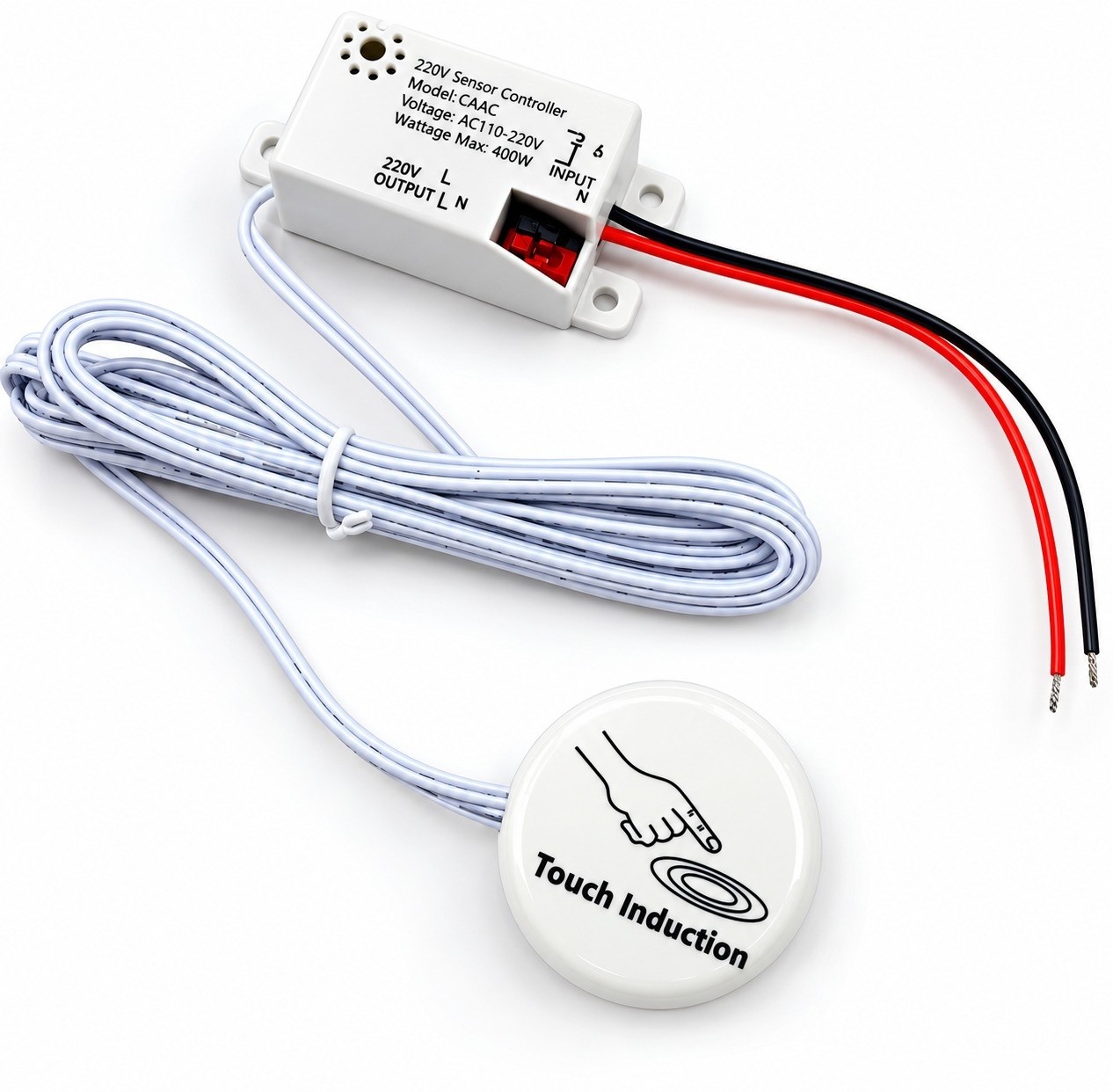 Sensor De Toque Espelho  Bicolor 110-260V 200W Mirror Touch Switch Ref.: 3785/986
