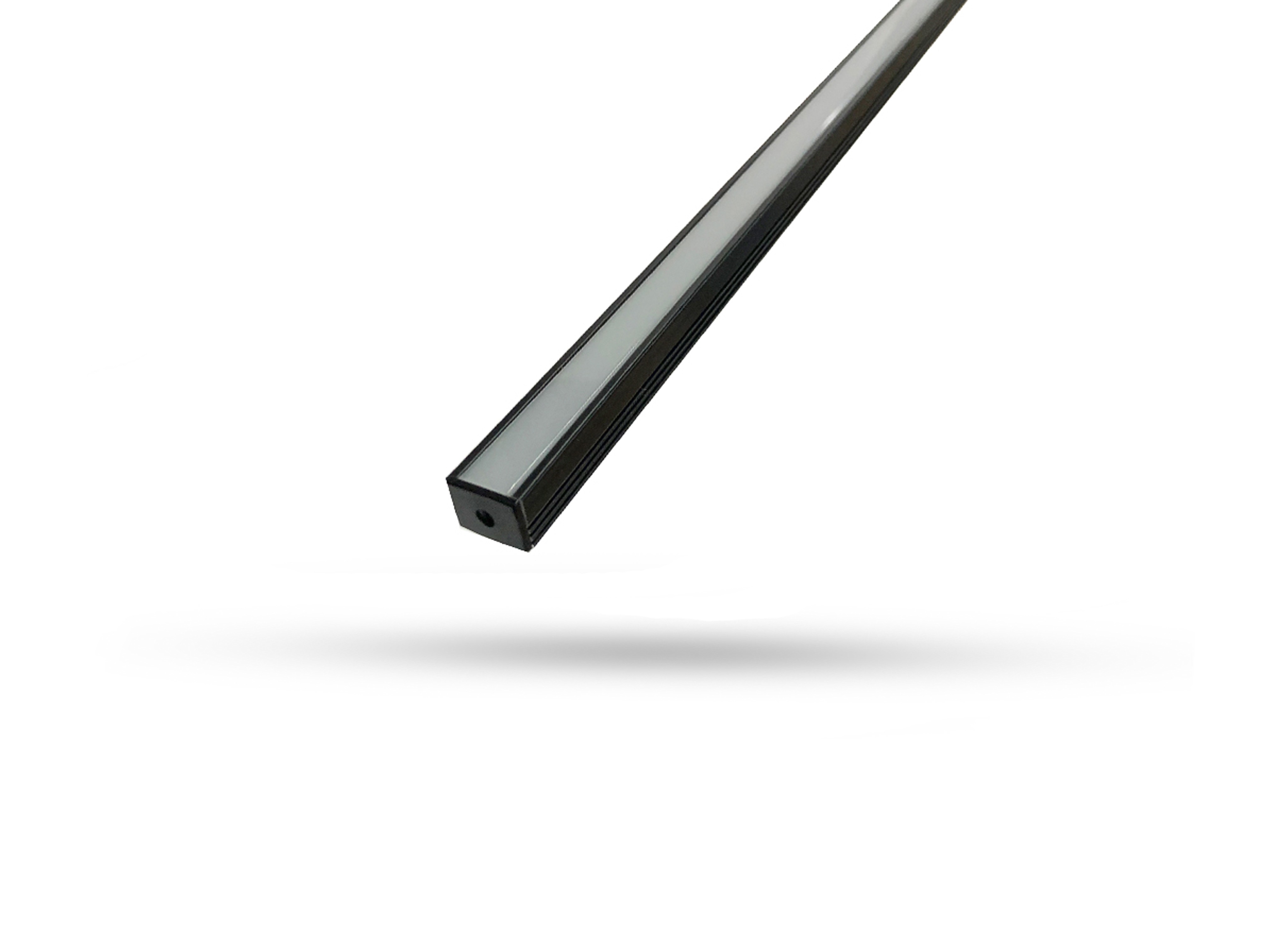 Perfil de Alumínio para LED 3 Metros - sobrepor 12.1mm