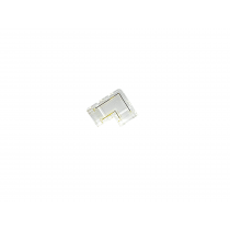 Conector Emenda Para Fita Led COB HUN 10mm 2 Vias sem fio em L 3663 / 876