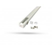 Perfil de Alumínio para LED 3 Metros - sobrepor 12.1mm