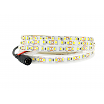 Fita LED 2835 IP20 (Interna) - Rolo 5m (600Leds)  9,6w/m - 14.400 lúmens - Branco Quente [2700k] - IRC > 80 (REAL)