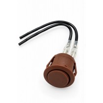 Interruptor Marrom Embutir Redondo Simples com fio Ref : 3765/965