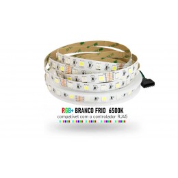 Fita LED 5050 IP20 (Uso Interno) - Rolo 5m (300Leds) RGB + W