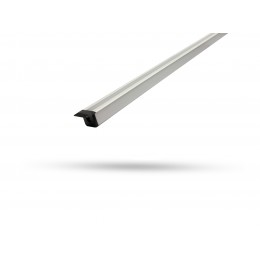 Perfil de Alumínio para fita de LED - Embutir - Barra 3 metros - Altura 8.9mm 