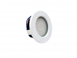 Spot de Led para Embutir em Móveis - 21 Leds - Redondo - Branco 